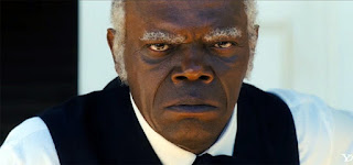 Samuel L. Jackson as Stephen, scowling